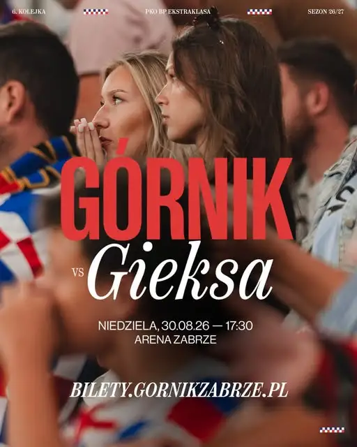 Górnicze derby w Zabrzu: Górnik kontra GKS Katowice – wygraj podwójną wejściówkę