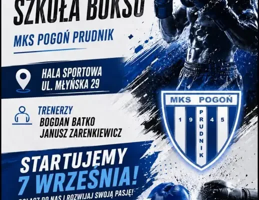 Ruszyły zapisy do Rudnickiej Szkoły Boksu w Prudniku – treningi od 7 września