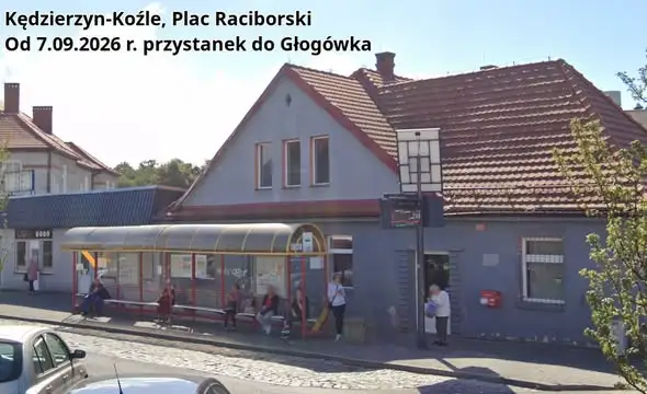 Zmiany w rozkładzie PKS: poranne kursy z Głogówka do Kędzierzyna-Koźla wydłużone do dworca kolejowego