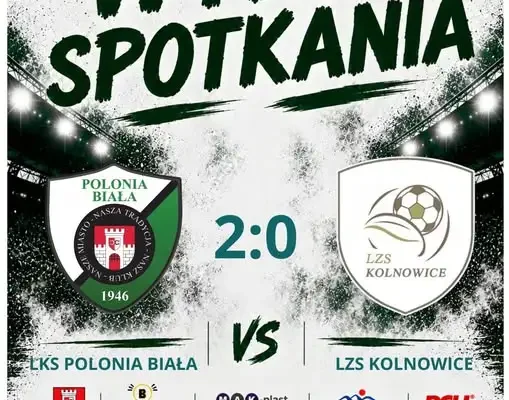 LKS Polonia Biała pokonuje LZS Kolnowice 2:0 w emocjonującym meczu