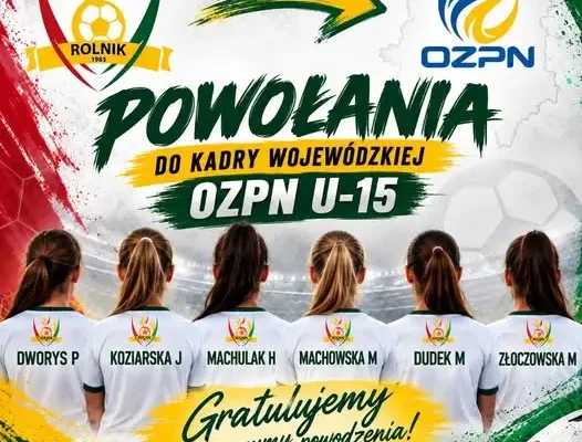Młode piłkarki z powołaniami na konsultację kadry OZPN U-15 w Prószkowie