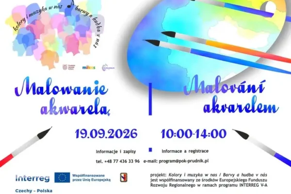 Bezpłatne warsztaty malowania akwarelą w Prudniku – są jeszcze wolne miejsca