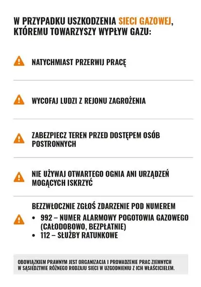 Bezpieczne Gazociągi – kampania PSG ostrzega przed uszkodzeniami sieci gazowej