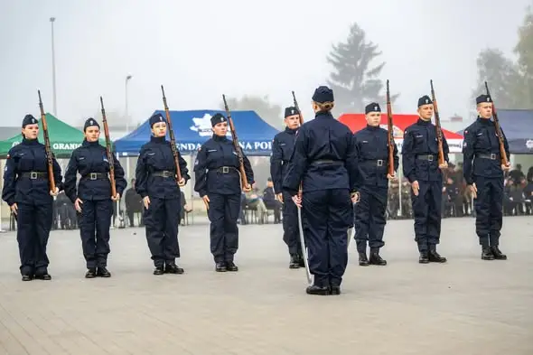 Mundurowi z Prudnika w czołówce ogólnopolskiego przeglądu musztry