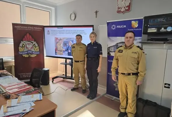 Prudniccy policjanci uczyli bezpieczeństwa podczas Krajowego Treningu Rodzinnego