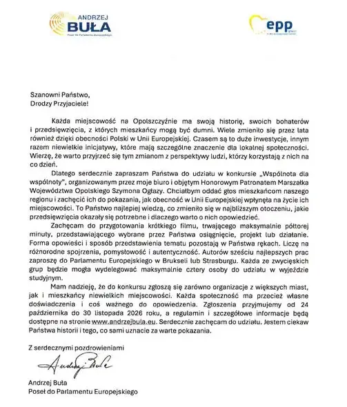 Konkurs „Wspólnota dla wspólnoty” – szansa dla lokalnych społeczności Opolszczyzny