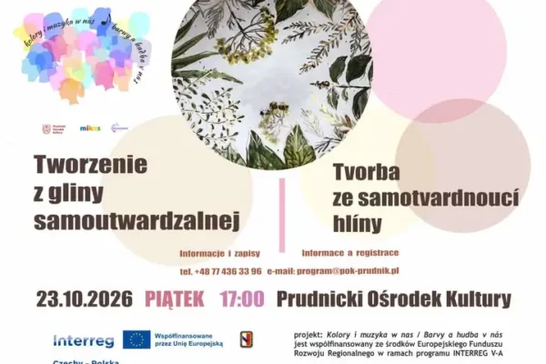 Prudnik: warsztaty z gliny samoutwardzalnej w ramach projektu PL-CZ