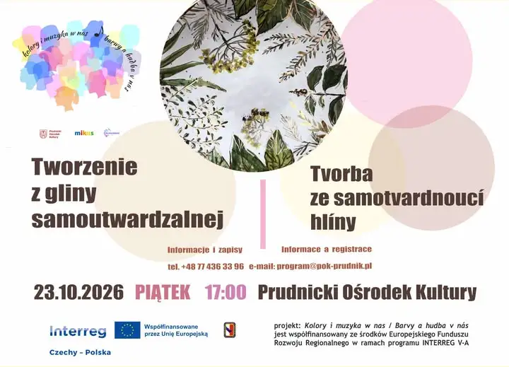 Prudnik: warsztaty z gliny samoutwardzalnej w ramach projektu PL-CZ