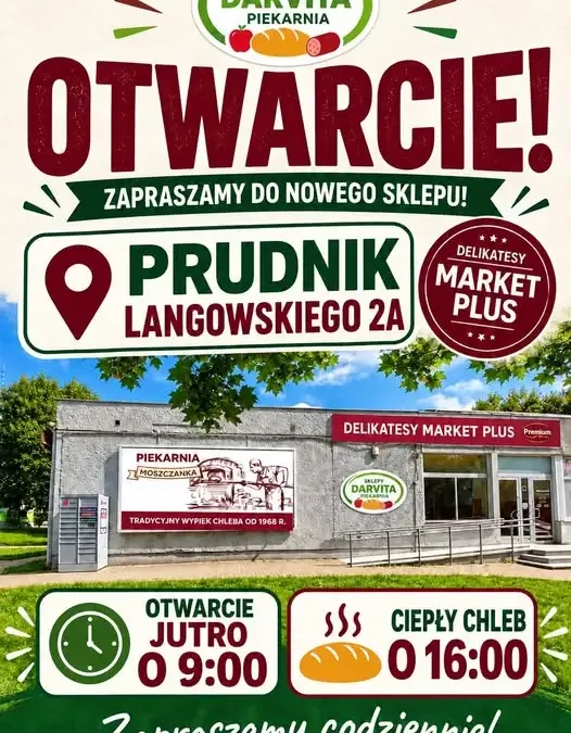 Nowy sklep Darvita w Prudniku – otwarcie już jutro!